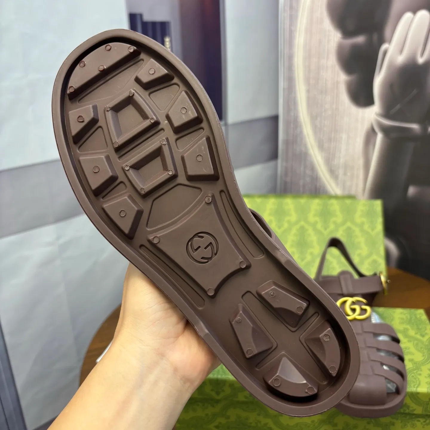 Men's shoes 260💰 [Gucci] Counter quality, top-quality original goods, real photos! Original TPU material, fine workmanship, comfortable; genuine 1:1 replica Size: 36 ~ 46